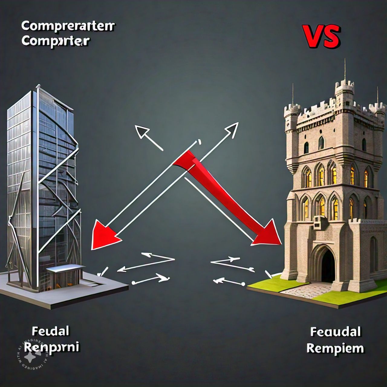 La estructura jerárquica de las empresas: comprender el legado feudal y sus desventajas