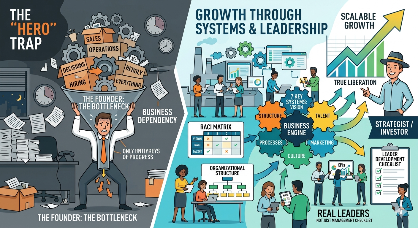Construye un Equipo que Eleve Tu Empresa: Los Sistemas y Principios para Escalar sin Depender de Ti